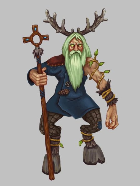 Леший иллюстрации