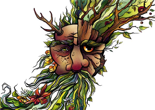 Леший мультяшный