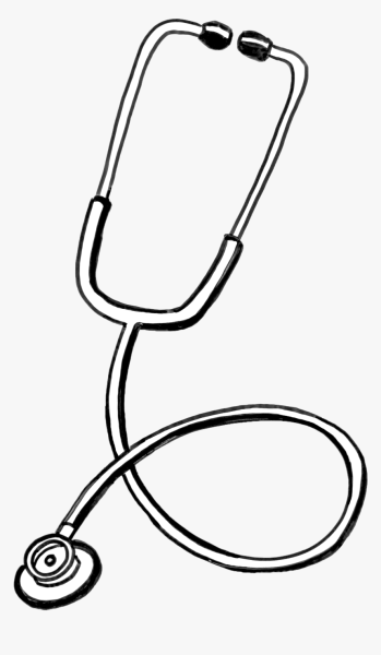 Стетоскоп раскраска