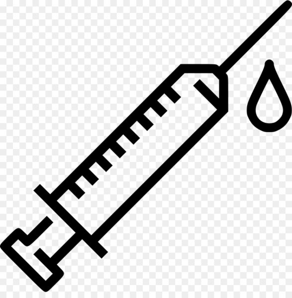 Шприц значок