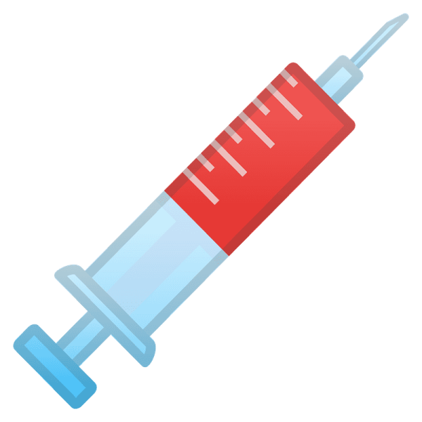 Шприц стикер