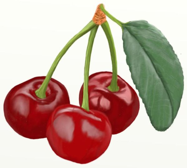 Черешня мультяшная