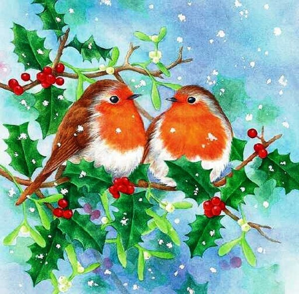 Снеговик печать цветная