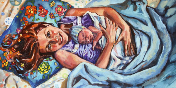 Акушерка рисунок