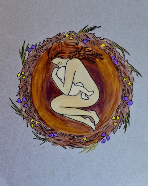 Акушер рисунок