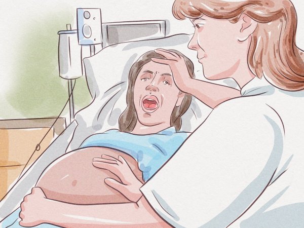 Рождение ребенка акварель