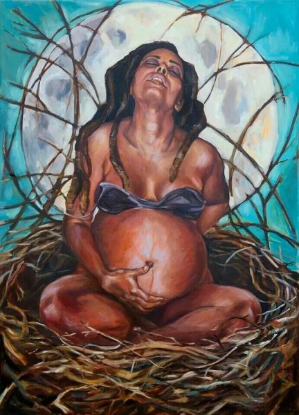 Ребенок в утробе арт