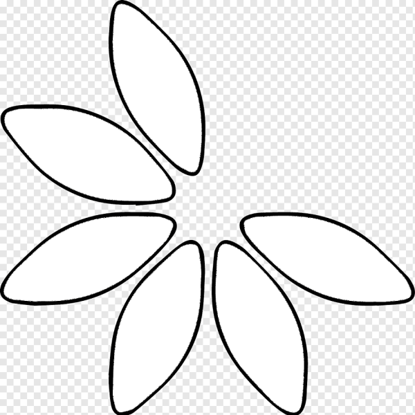 Трафарет листочка