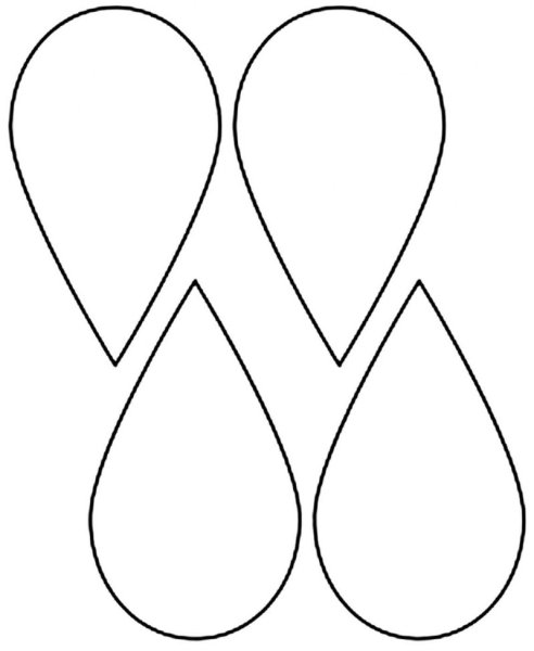 Яркие цветы для вырезания