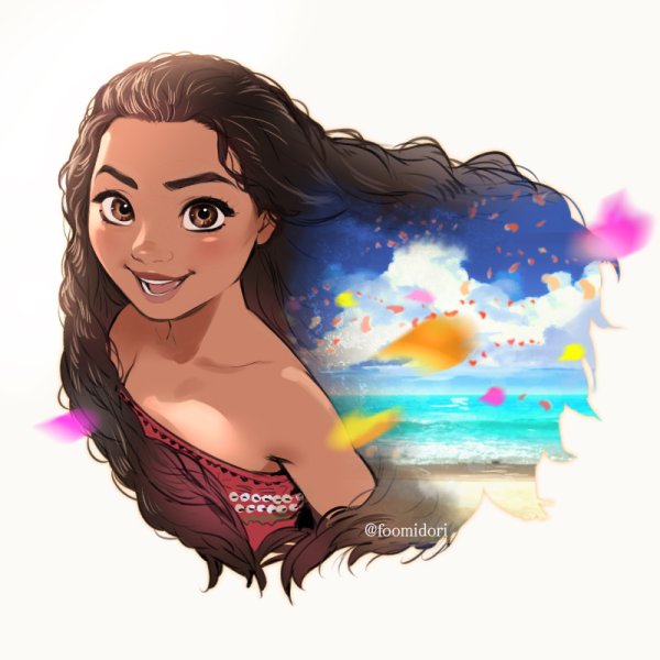 Дисней Моана из мультика Ральф