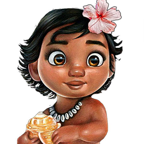 Моана маленькая из мультика