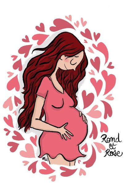 Беременность иллюстрации
