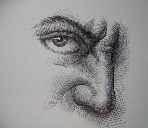 Штриховка карандашом