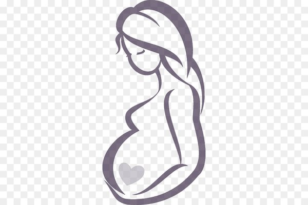 Контур беременной женщины