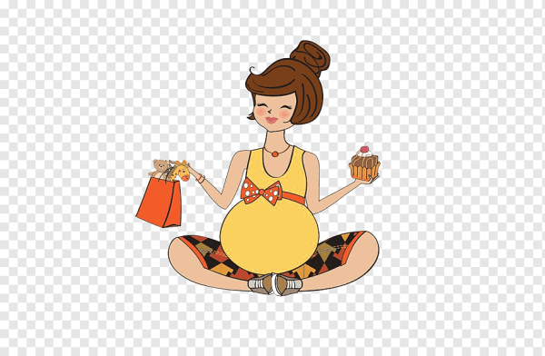 Беременная мультяшка