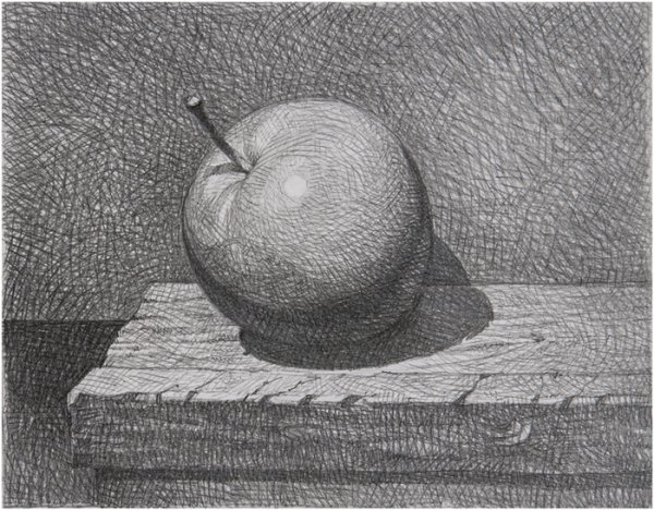 Рисование штрихами для детей