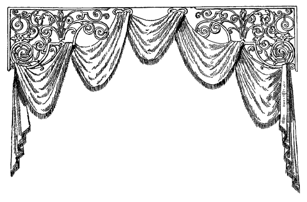 Шторы на прозрачном фоне