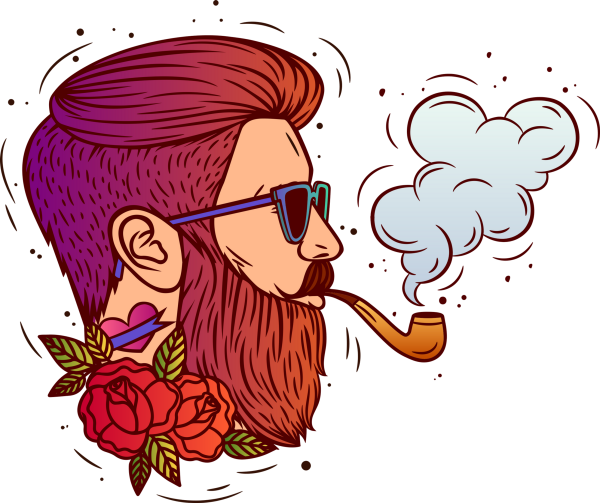 Хипстер рисунок