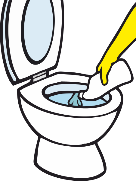 Веселый унитаз