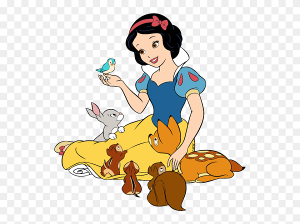 Белоснежка для рисования