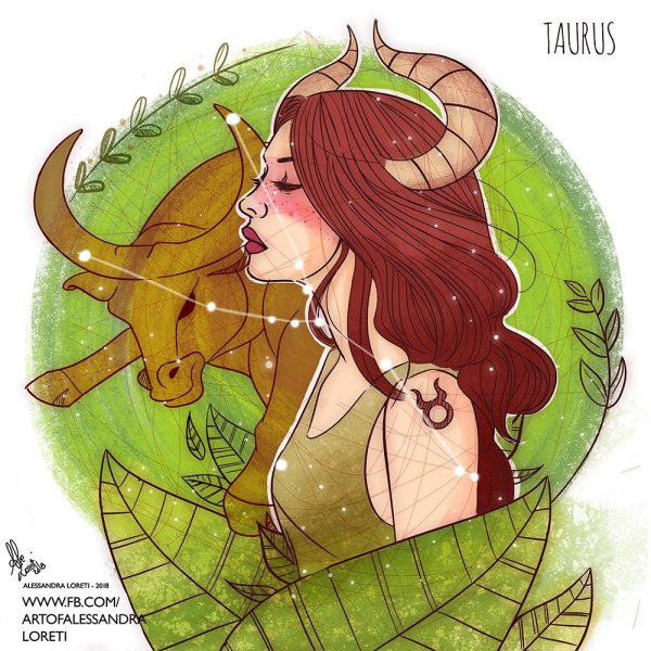 Девушка Телец