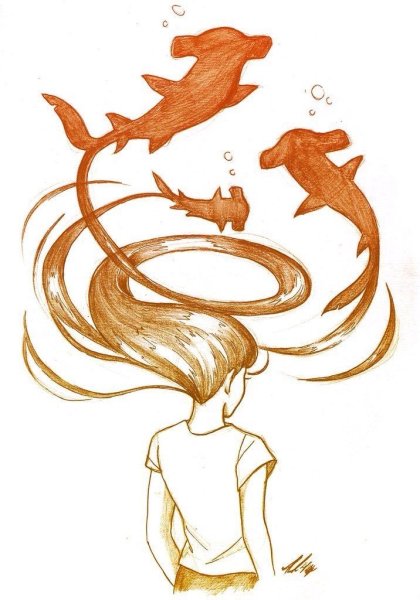 Рисунки в виде людей