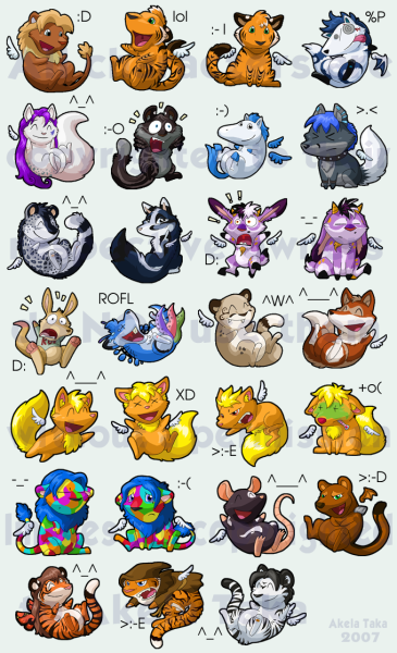 Аниме персонажи животные