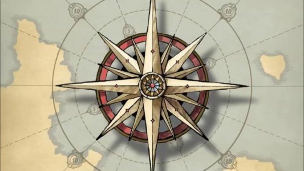 Роза ветров 16 лучей