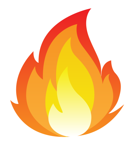 Огоньки пламени