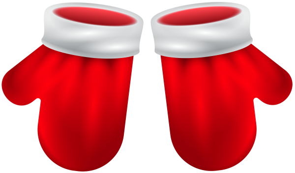 Красная варежка