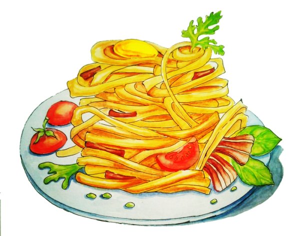 Паста мультяшная