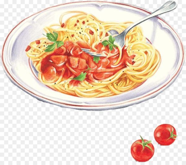 Итальянские блюда рисунок