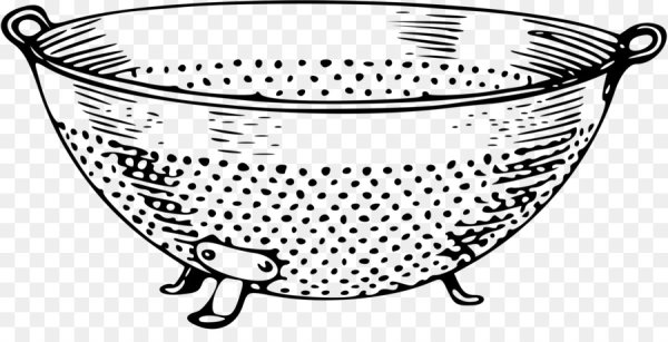 Дуршлаг раскраска