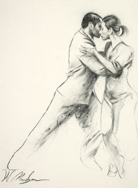 Танго в живописи Графика