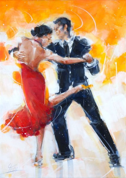 Аргентинское танго милонга