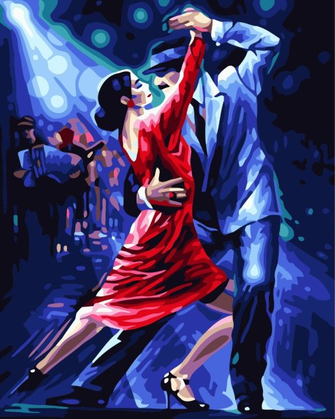 Алмазная мозаика 40х50 танго