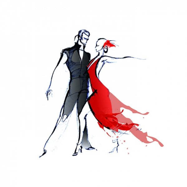 Танго иллюстрация