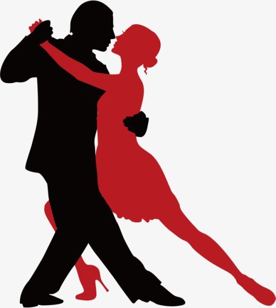 Танго Аргентинское силует