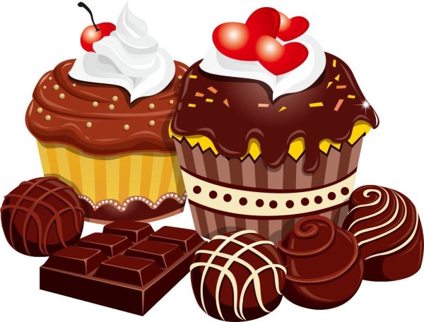 Кексы мультяшные