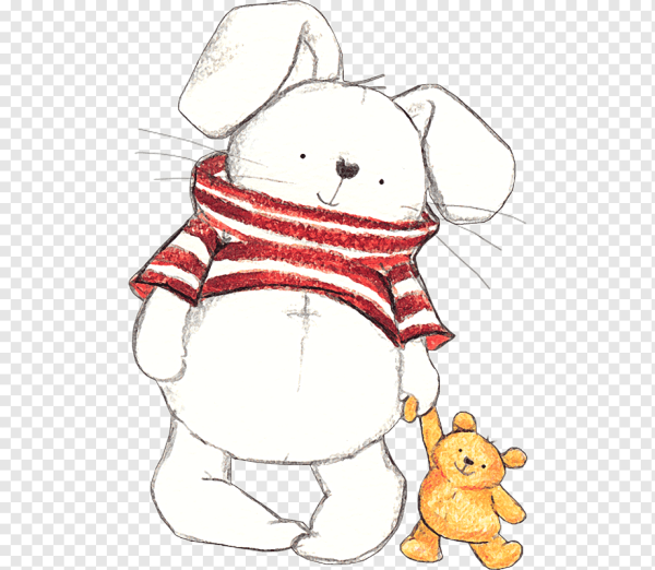 Новогодний зайчик с подарком