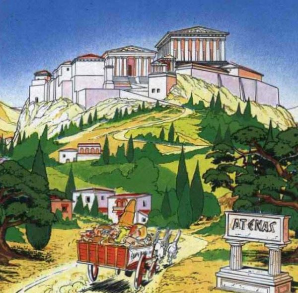 Греция рисунок