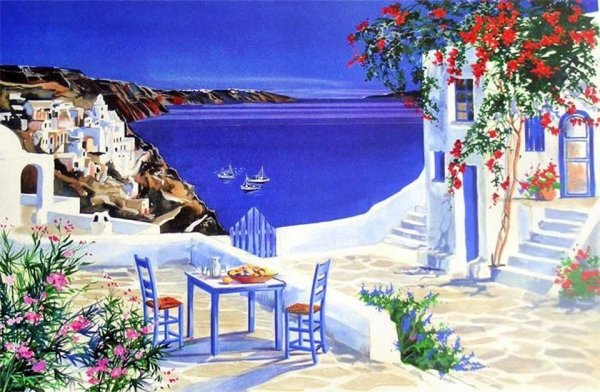 Акрополь Афины Греция вектор