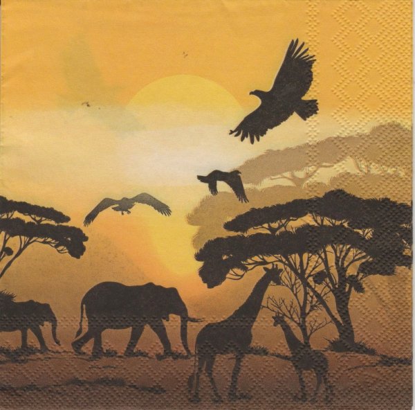 Африканские пейзажи картины