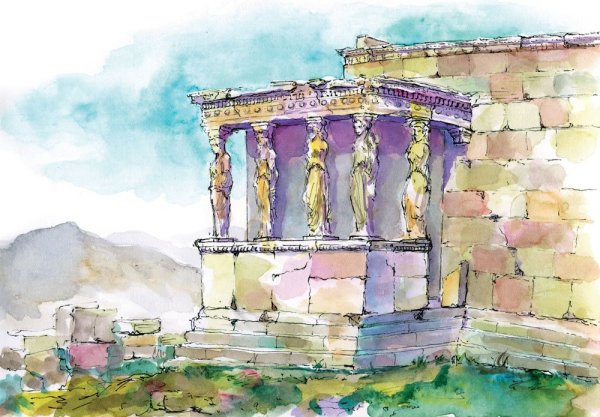 Храм Парфенон изо 4 класс