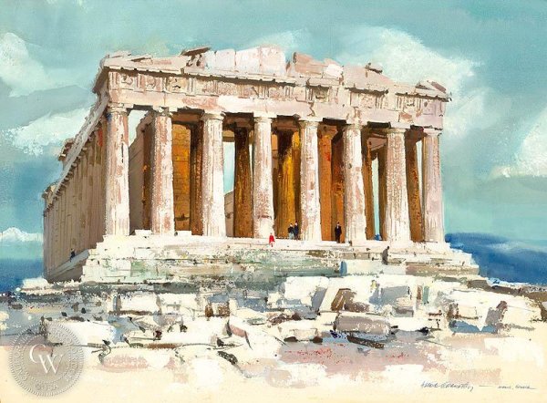 Греция иллюстрации