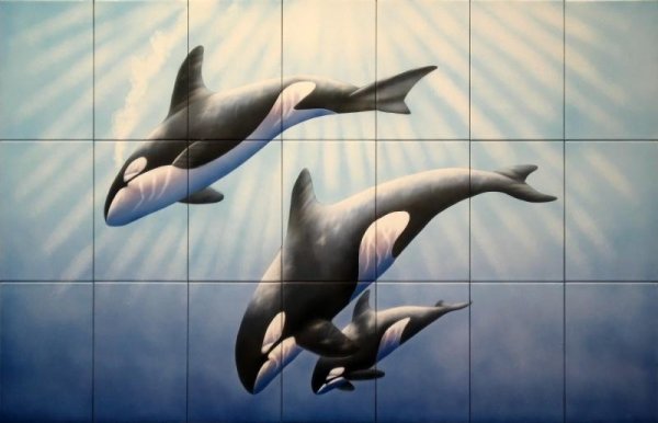 Керамическая плитка с рисунком