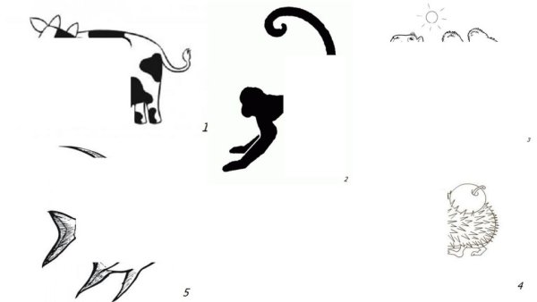 Незаконченные изображения в картинках для детей