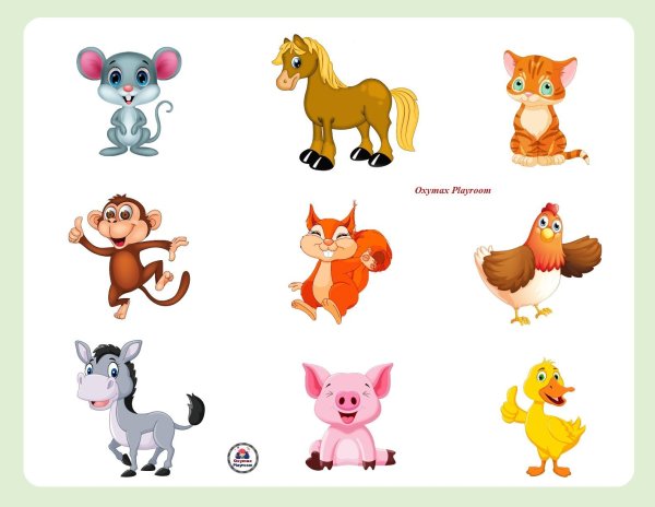 Угадываем животных для детей