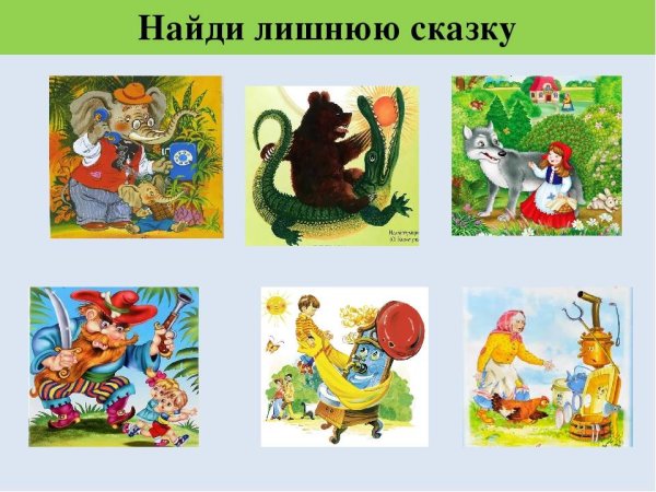 Узнай сказку по картинке