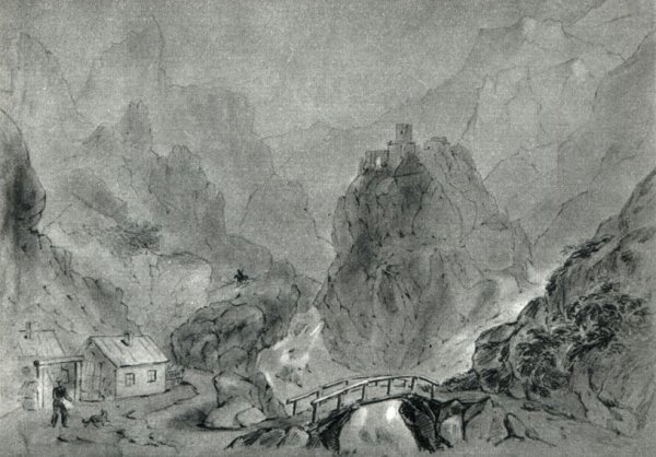 Зарисовки Лермонтова на Кавказе